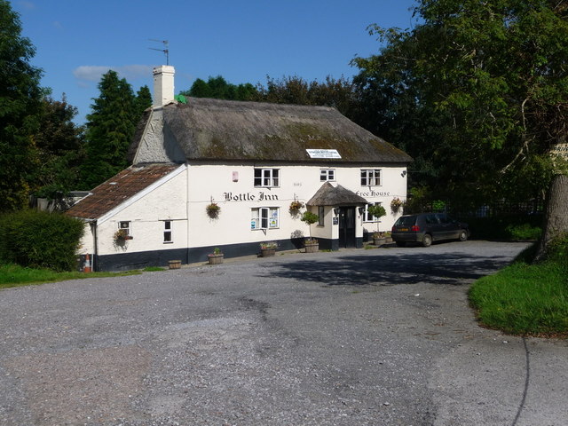 SY3799 : Bottle Inn - Marshwood by Chris Downer