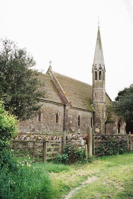 SY5198 : St Mary Magdalene, North Poorton by Chris Downer